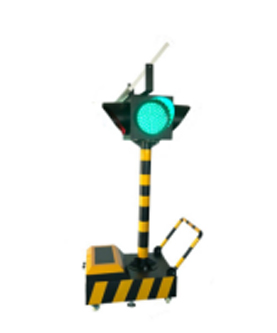 博乐太阳能移动信号灯