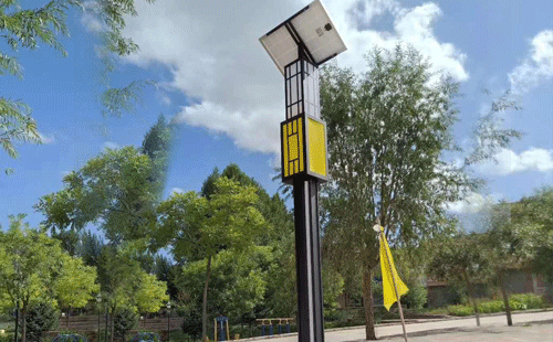 博乐智慧路灯安装